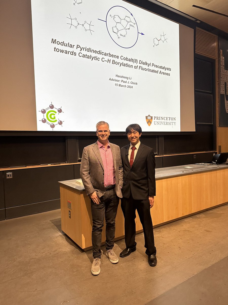 Congratulations to Haozheng on delivering an excellent third year seminar!!🥳