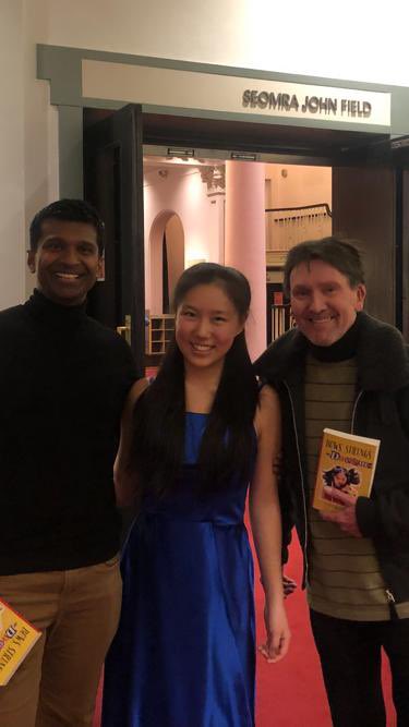 Wonderful to catch up with conductor Leslie Suganandarajah and our superbly talented violinist @leia_zhu this evening after their debut with the @NSOrchestraIRL @NCH_Music which was broadcast on #RTElyricLive tonight listenback rte.ie/radio/lyricfm/…