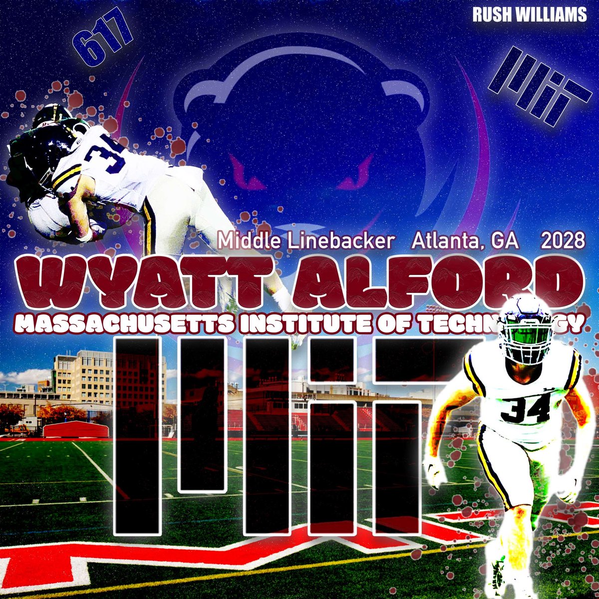 WyattAlford2024's tweet image. I am proud and excited to announce my commitment to play football at MIT! Thank you to all my family, friends, and coaches for helping me make this dream a reality. #RollTech 🦫 #coMITted @ebetraining @Morr12s @MaristBooster @MaristRecruits @bbubna @CoachGazlay @MITFootball