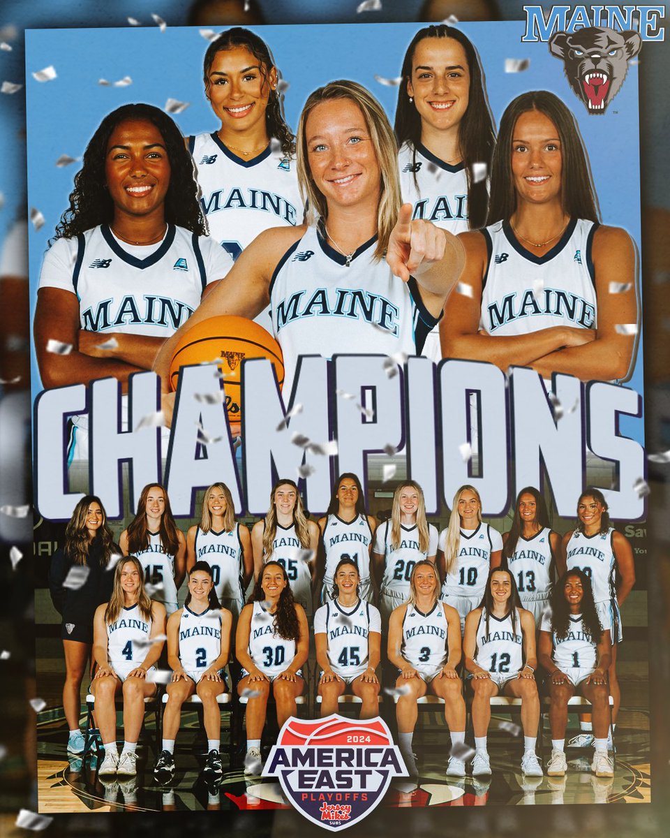 𝐏𝐄𝐑𝐅𝐄𝐂𝐓 𝟏𝟎! @BlackBearsWBB 𝐰𝐢𝐧𝐬 𝐢𝐭𝐬 𝐥𝐞𝐚𝐠𝐮𝐞-𝐫𝐞𝐜𝐨𝐫𝐝 𝟏𝟎𝐭𝐡 #𝐀𝐄𝐇𝐨𝐨𝐩𝐬 𝐜𝐫𝐨𝐰𝐧, 𝐢𝐭𝐬 𝐟𝐢𝐫𝐬𝐭 𝐬𝐢𝐧𝐜𝐞 𝟐𝟎𝟏𝟗!