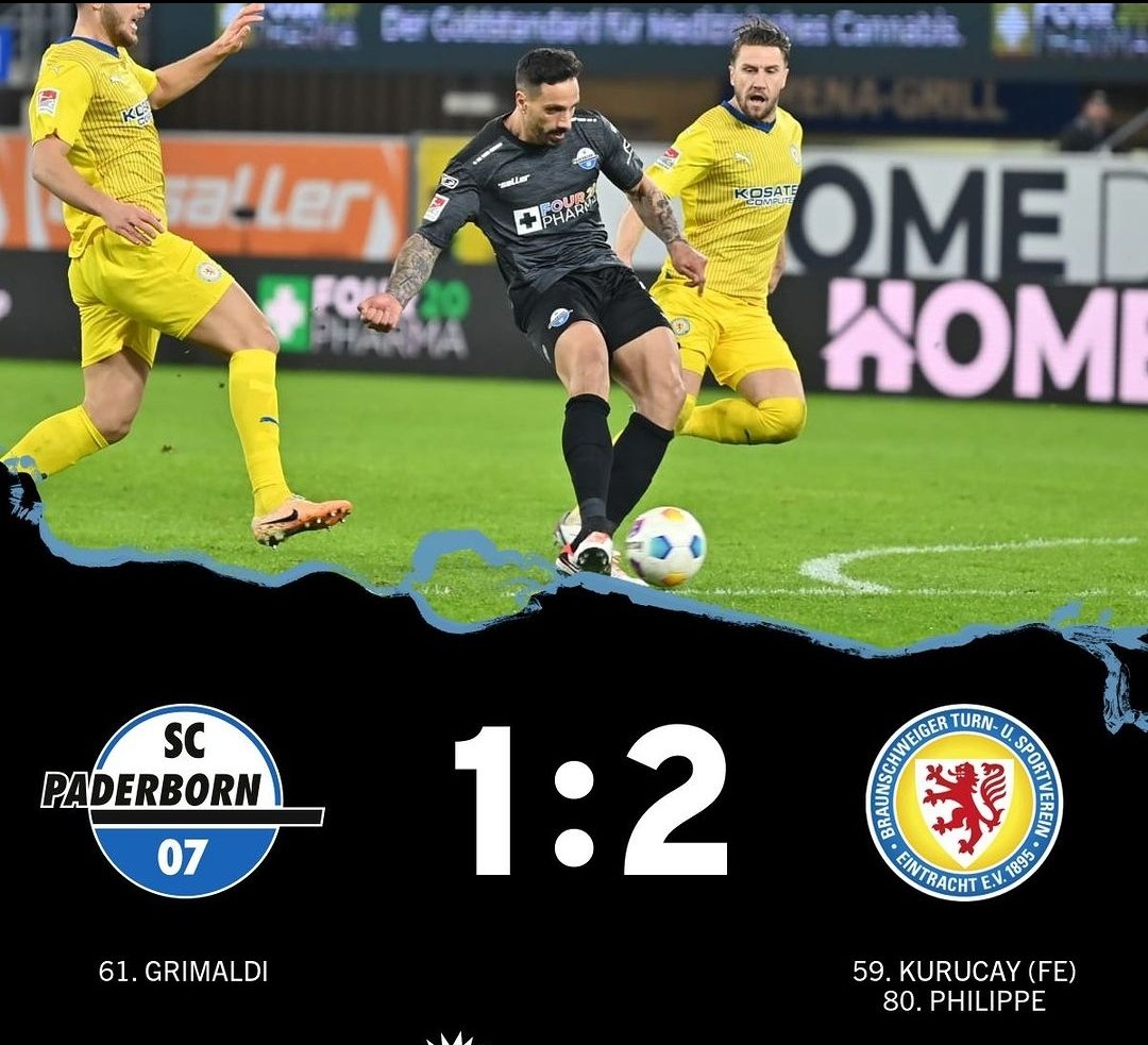 Bets_Observer's tweet image. ❌  Sorprendente derrota del Paderborn que se complica, y mucho, la lucha por el ascenso, 3er encuentro sin conocer la victoria.

❌ -5,50 Uds

Total Mes: ✅ +55,39 Uds

#TheObserver #ApuestasDeportivas #Apuestas #Tipster