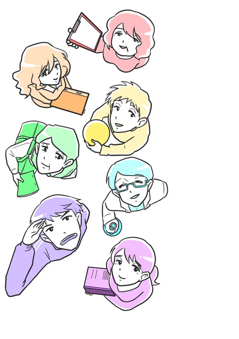 教師がつらいときに読む本用のイラスト 