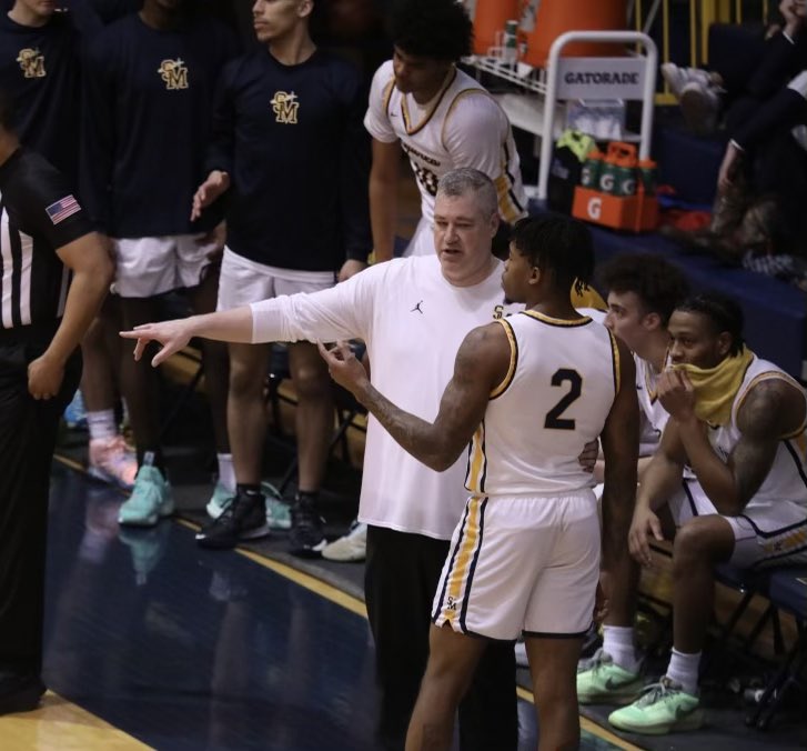 USM_basketball's tweet photo. Excited to welcome Demarius Houston to the bench next season as he finishes up his masters. A great addition to the staff &amp; program. His passion, knowledge and commitment to the game will help our players tremendously!! @4d_houston 💙💛❤️📈 https://t.co/gu3GD6V8oB