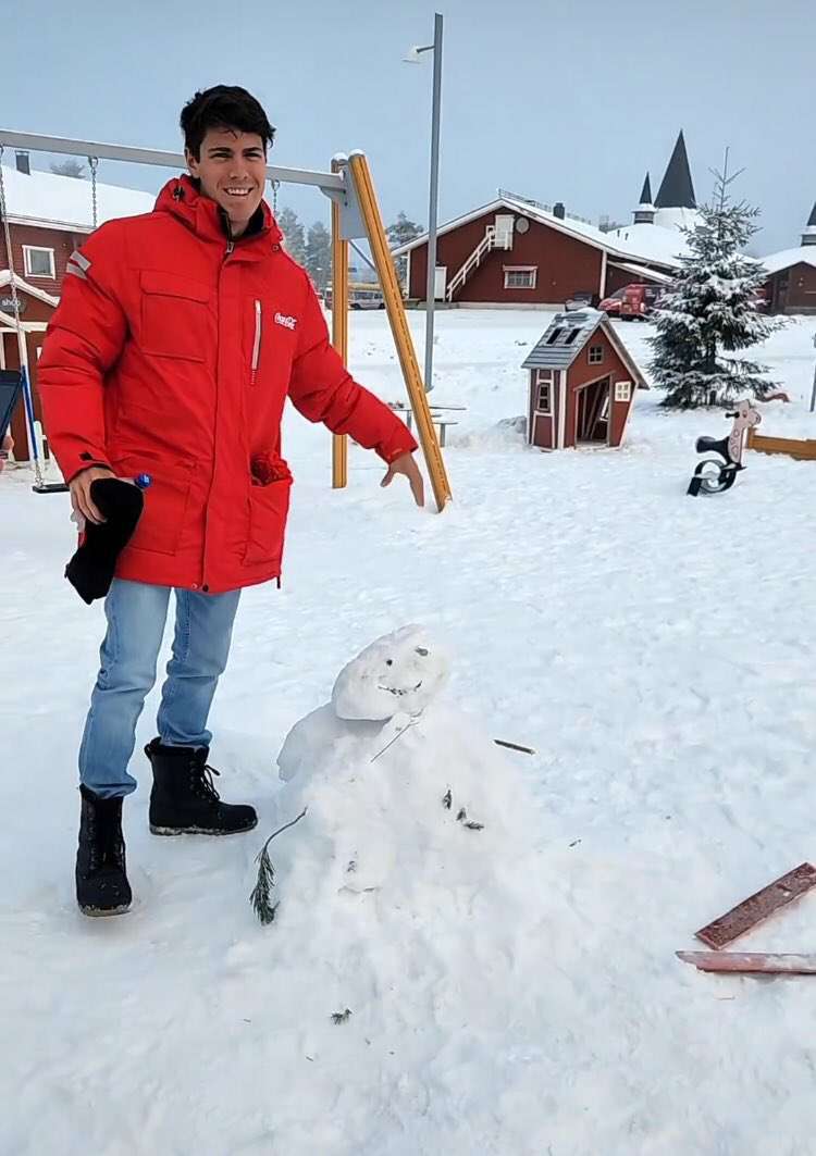 El mejor hombre de nieve de la vida MARCOSxCoca