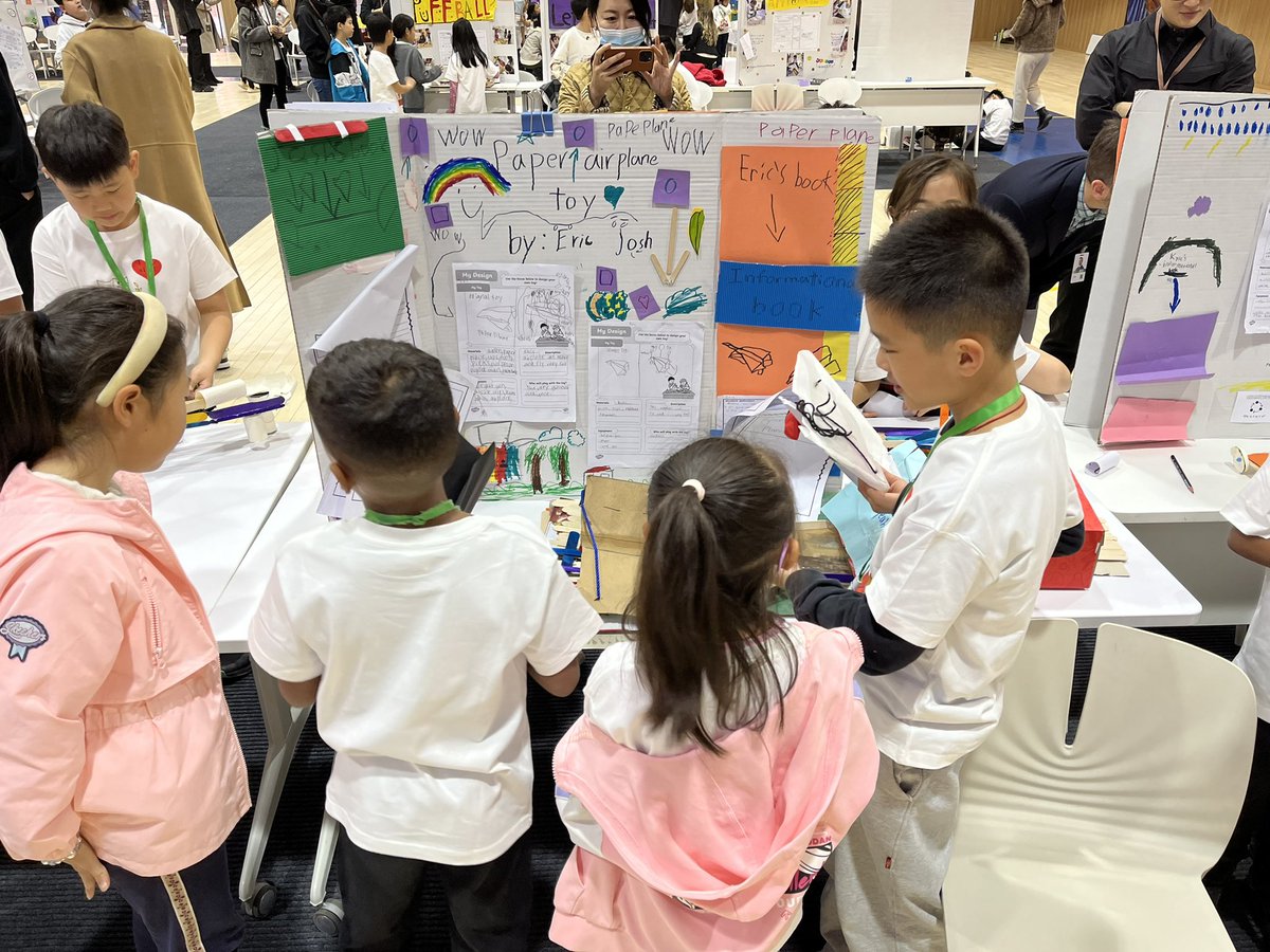 NicoleDorn9's tweet image. The G3 students did a wonderful job presenting their toy invention iterations at the invention convention on Friday! #SiasIS #PYP