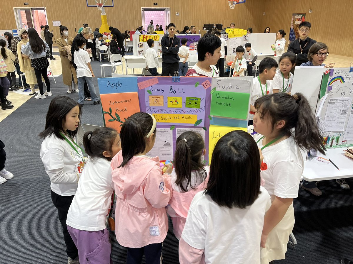 NicoleDorn9's tweet image. The G3 students did a wonderful job presenting their toy invention iterations at the invention convention on Friday! #SiasIS #PYP