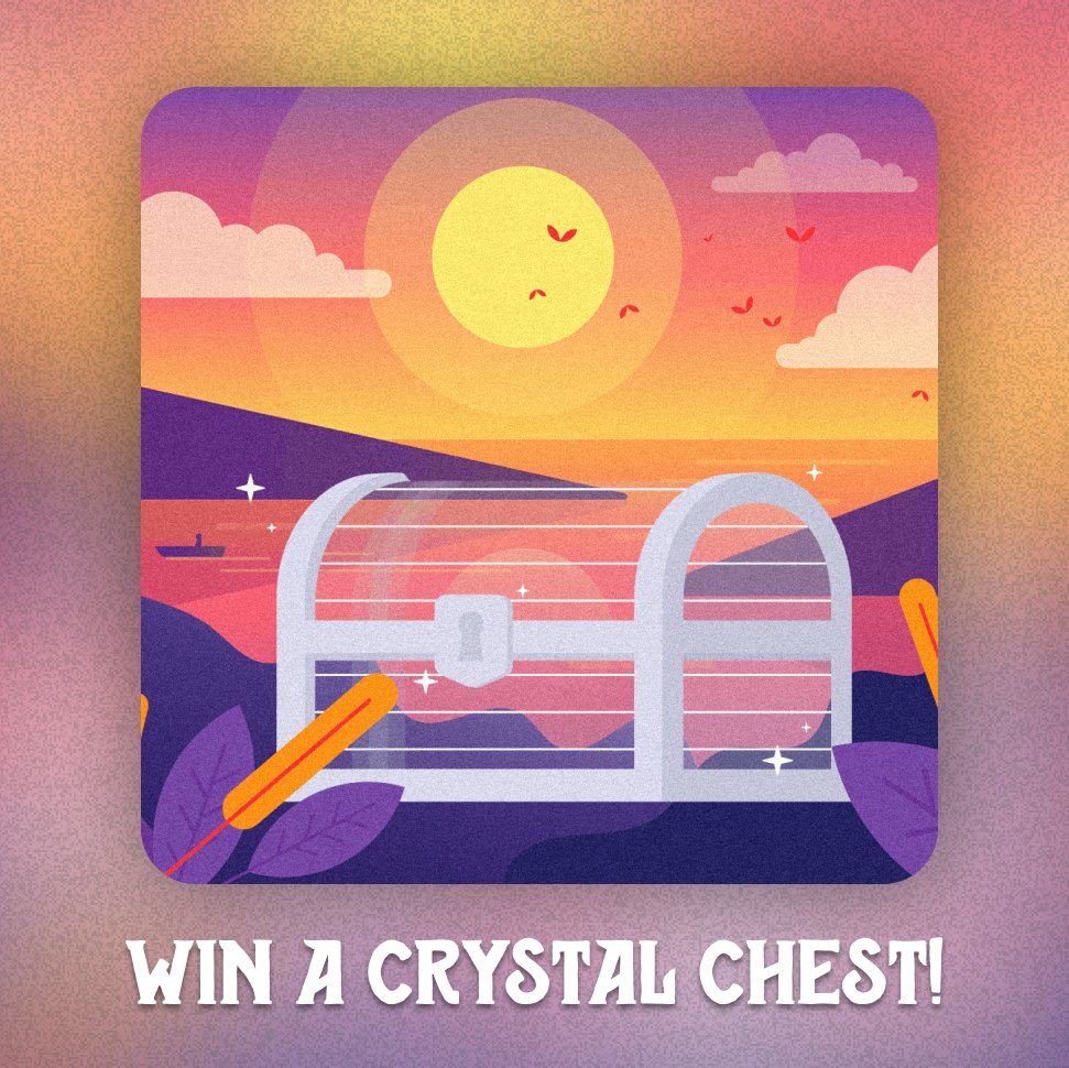 Chests... These enigmas have driven many a Roundie mad with curiosity. The wait to see what's inside is nearly over and in anticipation we are giving away the rarest of them all, the crystal chest, to one lucky Roundie holder. Details below 👇
