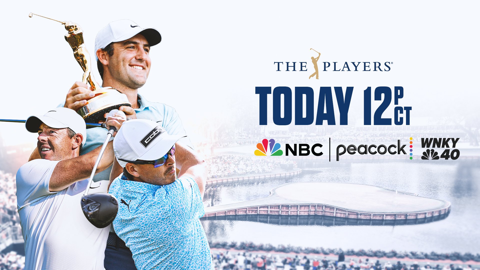 WNKY News 40 on X Watch The Players Championship from Palm Valley Florida today starting at noon on WNKY NBC 40. For a full lineup and ways to watch visit https t NpDgFv5XOC. https t fWec1JzBW3