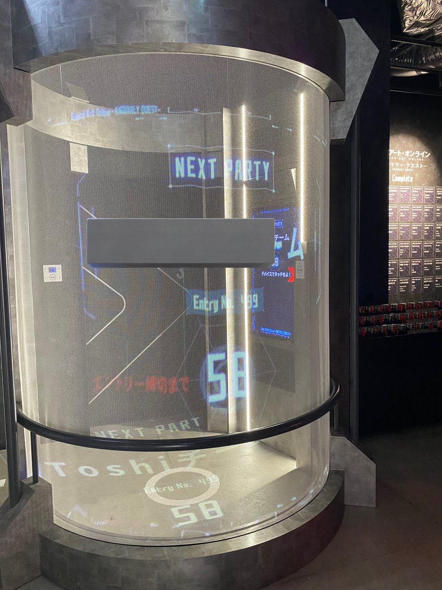 bittersweet_423's tweet photo. 新宿に爆誕したTHE TOKYO MATRIX行ってきました!自分のアバターを作ってチームを組んで本当のオンラインゲームみたい
SAOの世界観まんまでめちゃめちゃ楽しかった
はじめのステージから初心者をガチで殺しにくるの容赦なくてとてもよかった #THETOKYOMATRIX #SAO #ソードアートオンライン https://t.co/XqG0t9QFqS