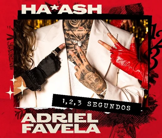 Ha*Ash se une a Adriel Favela para lanzar "1,2,3 Segundos" su primer single del año  con el reconocido cantante y compositor de música regional   
facebook.com/lanotaurbanaweb 
#Guarenas #Guatire #LasDosCiudades #UrbanLatinos
@lanotaurbanave