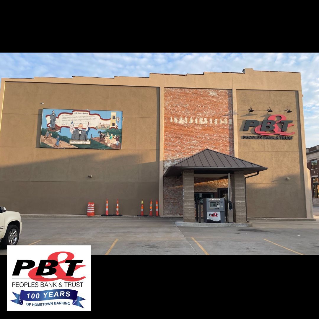 PeopleBankTrust's tweet photo. In 2019 Justin St. Pierre took the reins as bank president. Under his leadership, Peoples Bank &amp; Trust remodeled and expanded the Main Bank building in Troy, remained open and operational through the COVID-19 pandemic and opened two new branches in Cottleville and Louisiana. https://t.co/ioQrfN9A3Z