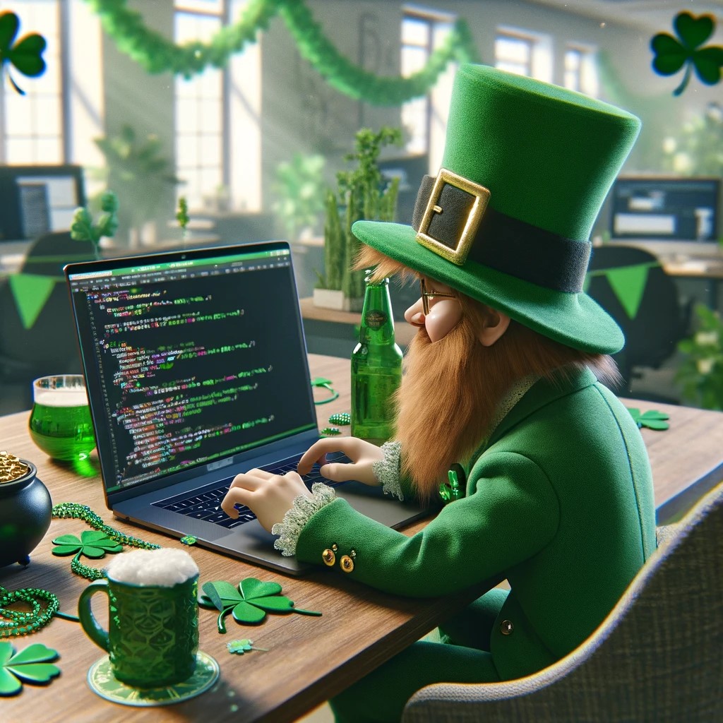 For those of you who will celebrate the occasion this weekend... have a very happy St. Patrick's Day! (Image created by #AI) #luck #leprechaun #stpatricksday #green