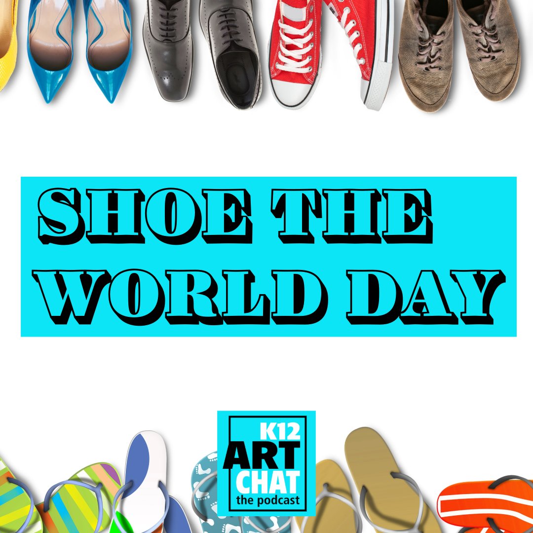 Let's do some good deeds today by donating shoes to those in need as we celebrate with #NationalShoeTheWorldDay. Read all about this day nationaldaycalendar.com/national-day/n… @SchoolArt @adobeforedu #K12ArtChat