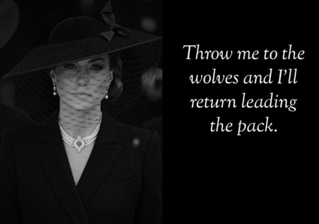 I'm going to post this every day until Catherine is back at work.

#IStandWithCatherine #IStandWithPrincessCatherine 
#ThePrincessofWales 
#Catherine #DuchessOfCambridge 
#DuchessofCornwall
#DuchessofRothsey
#CountessofChester
#CountessofCarrick
#BaronessofRenfrew
