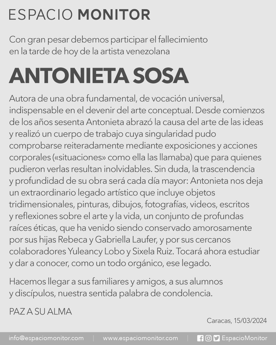 Espacio Monitor tweet media