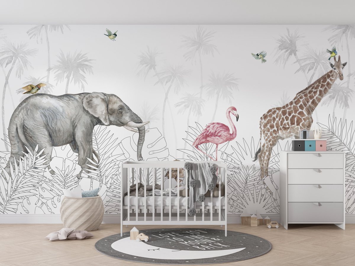 Bring nature indoors with this watercolor wildlife mural 🌿🦋. 🎨✨.#animalwallpaper #wildlifewallpaper #kidswallpaper #kidsroomwallpaper #watercolourwallpaper #junglewallpaper #whitewallpaper #animalprintwallpaper #wallpaperforkids  #walldecor #interior

bitly.ws/3g2jn