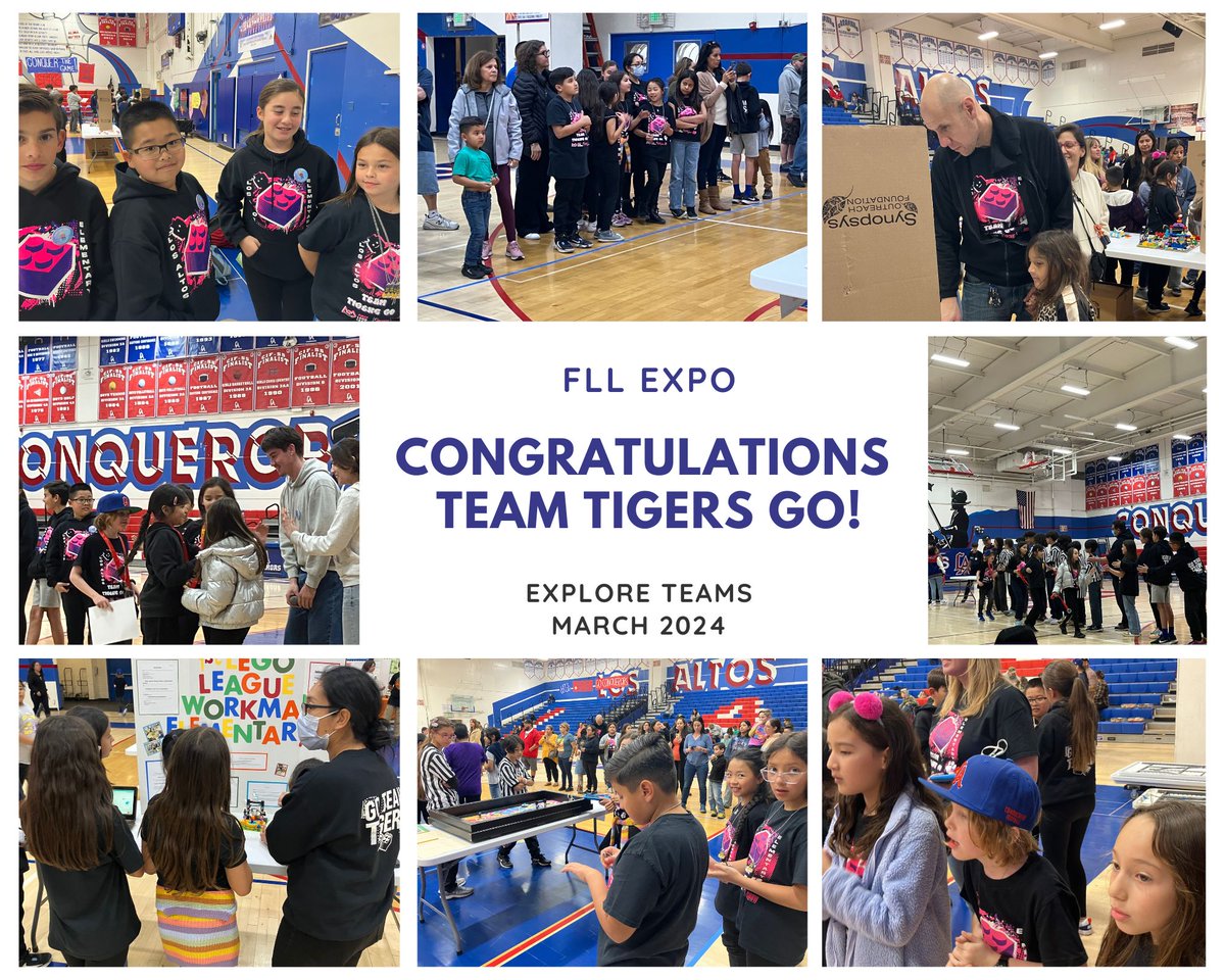 Thank you @LosAltosHS for your support today. Thanks for an amazing second year with the team from Los Altos High School Engineering supporting our elementary and middle schools in the district.