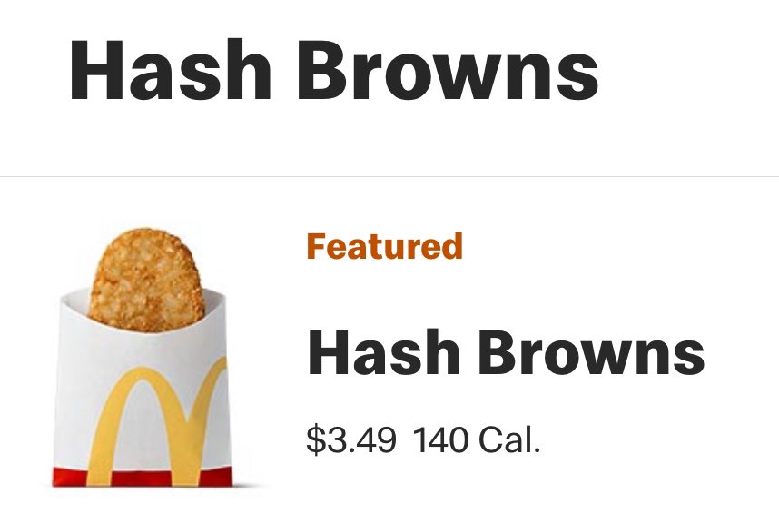 ifonlytimeline's tweet photo. Federal minimum wage is 2 hashbrowns an hour https://t.co/XagpT7Ohw5