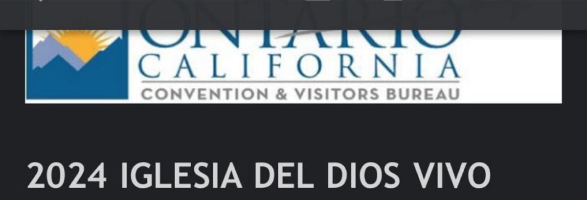 BMundano's tweet photo. Aqui sera la proxima santa cena! 
24-28 de marzo 
Nota!
Lo van a ver el nombre de la Luz del mundo si no como "iglesia del dios vivo" 
Para que Los gentiles no Los juzguen como la luz del mundo..

2000 E Convention Center Way, Ontario, CA 91764
#lldm #laluzdelmundo #exlldm https://t.co/PQ0G9t29wo