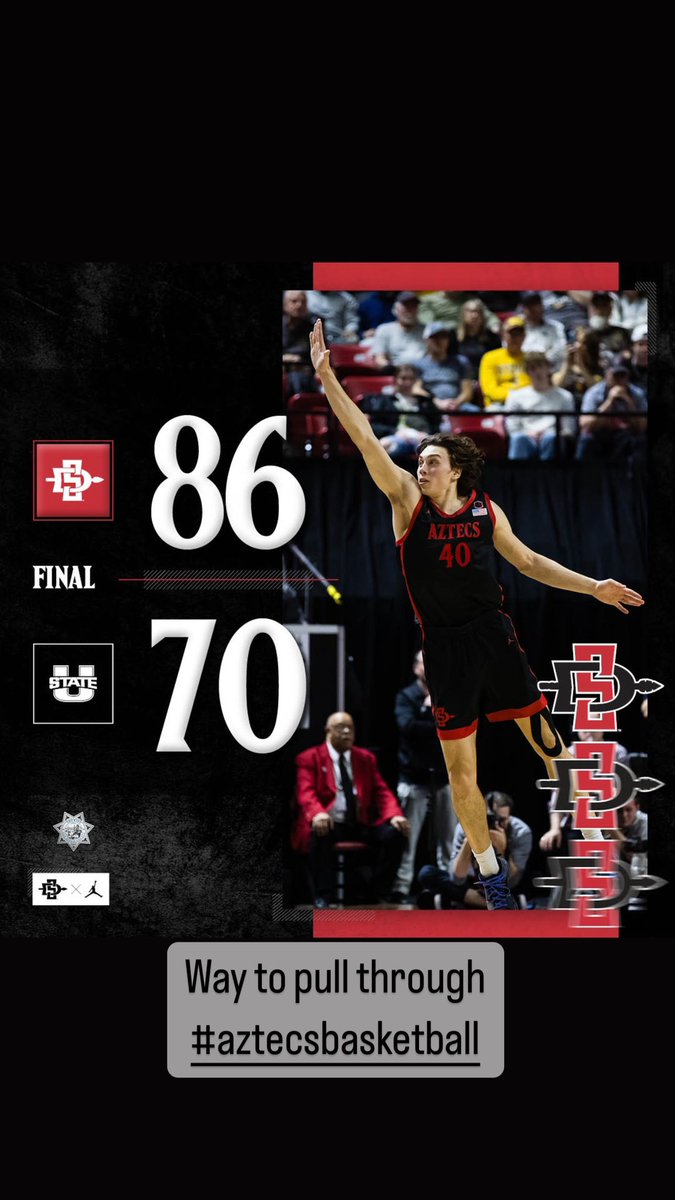 Way to go! #aztecbasketball