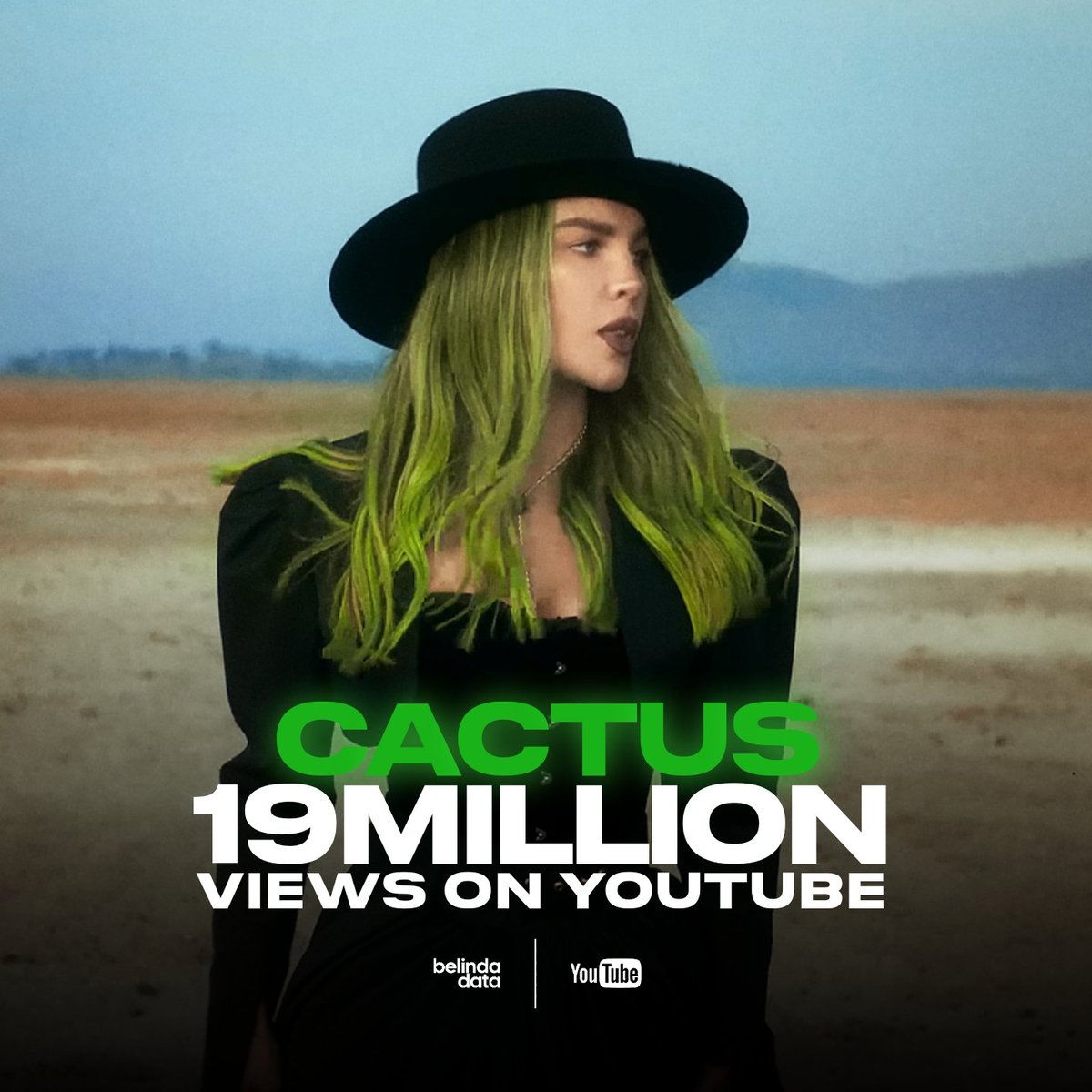 El video oficial de “Cactus” de la princesa del pop latino <a href="/BelindaPop/">Belinda</a> ha superado 19 MILLONES de views en YouTube.