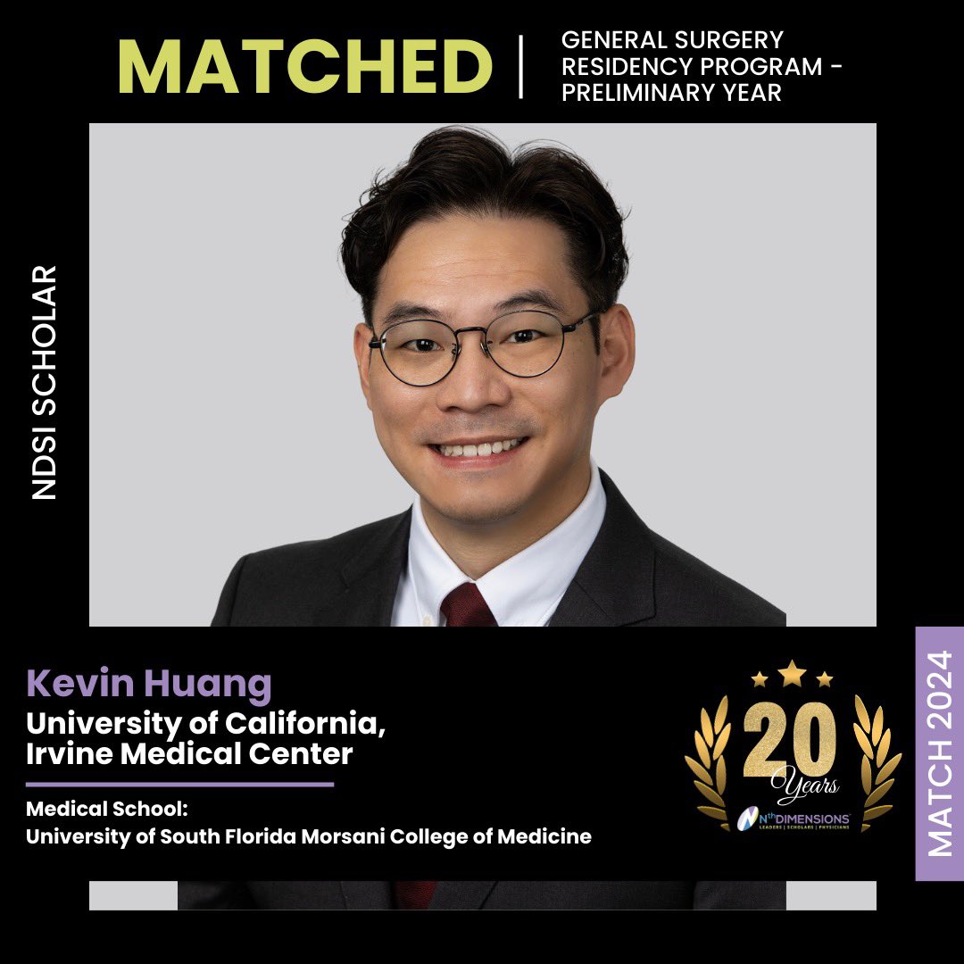 Congratulations! 🎉 #nthdimensions #matchday #2024match #orthopaedicsurgeon #ilooklikeadoctor #nthdim #ndsi #nthfam #resident #residency #matchday2024 #ortho