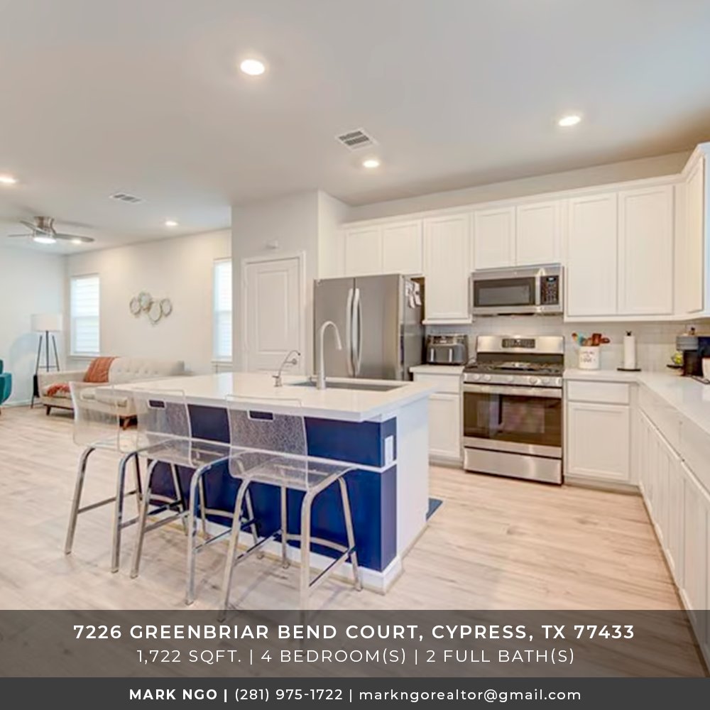 max_alliance's tweet photo. 📢 𝐔𝐍𝐃𝐄𝐑 𝐂𝐎𝐍𝐓𝐑𝐀𝐂𝐓

📍 7226 Greenbriar Bend Court, Cypress, TX 77433

👀 https://t.co/DMHiZDpu1u 🏠 

𝐌𝐚𝐫𝐤 𝐍𝐠𝐨
(281) 975-1722
markngorealtor@gmail.com

#AllianceTeam #REMAXResults #REMAXAgent #HoustonRealtor #HoustonHomes #RealEstate #UnderContract https://t.co/PS0Ya0hJIx