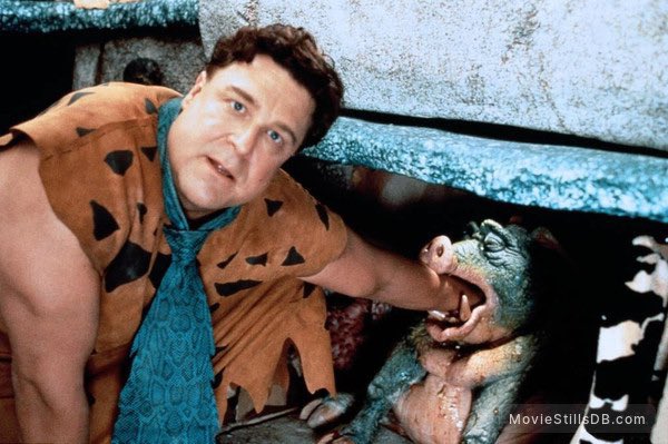 scoobyhistory's tweet photo. John Goodman as Fred Flintstone is slept on https://t.co/MMCXLqbNeX