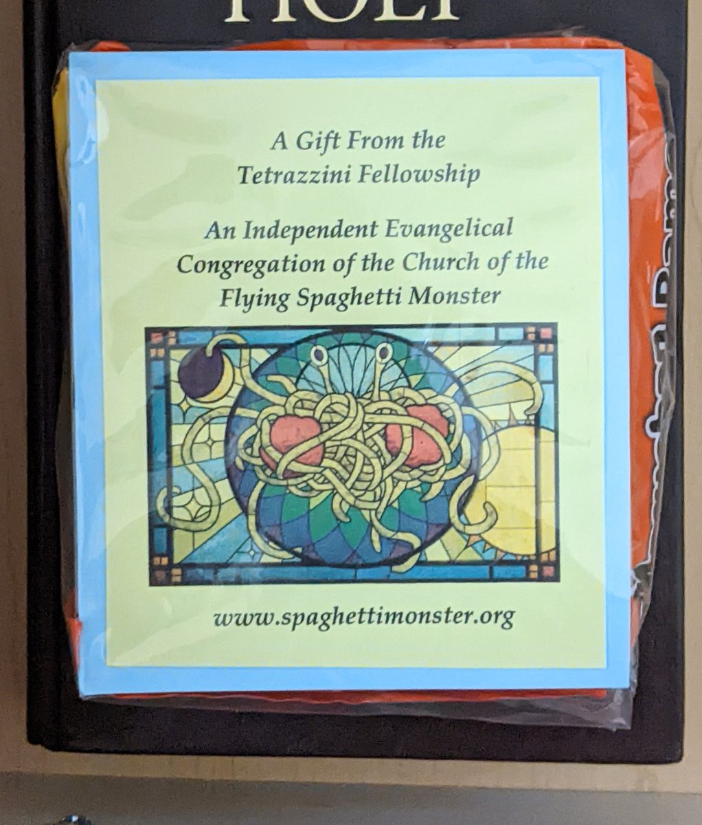 TetrazziniFSM's tweet image. Nourishing Noodles shared in Gahanna, Ohio - May Peace and Pasta Be With All!  #ThreeInOne #Evangelism