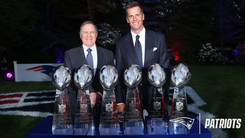 PatsBuzz's tweet photo. The Patriots Dynasty. https://t.co/MSgX3UO9Wx