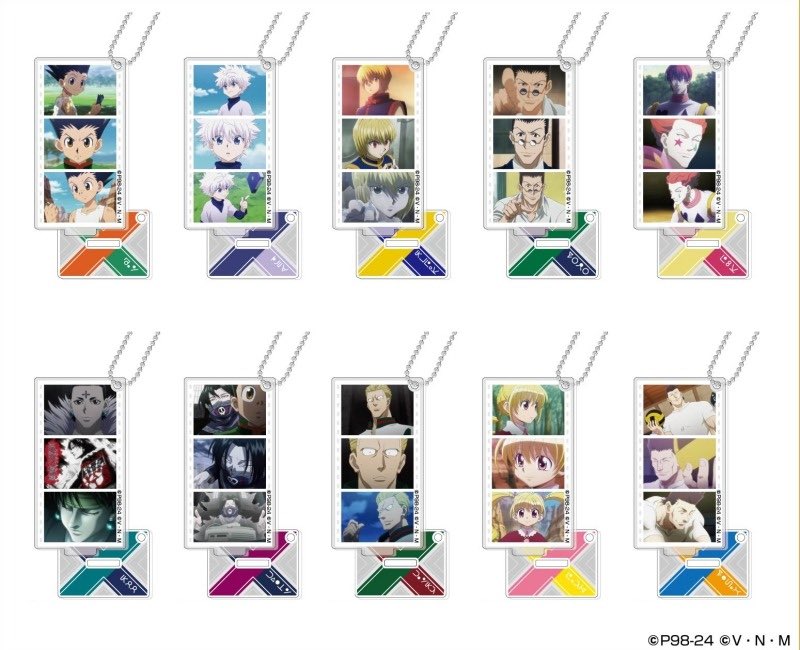新着グッズ情報】 『HUNTER×HUNTER 名シーンアクリルスタンド