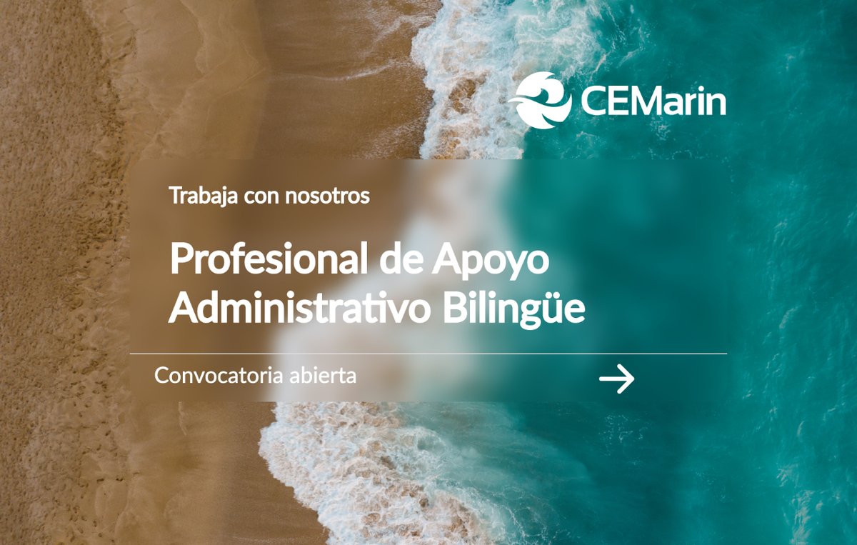 🗣️¡Convocatoria abierta!🌊 🔵Estamos buscando un profesional comprometido para brindar soporte al área administrativa y financiera de nuestra corporación.  Fecha de cierre de la convocatoria: 22 de marzo del 2024 👉onx.la/2f763