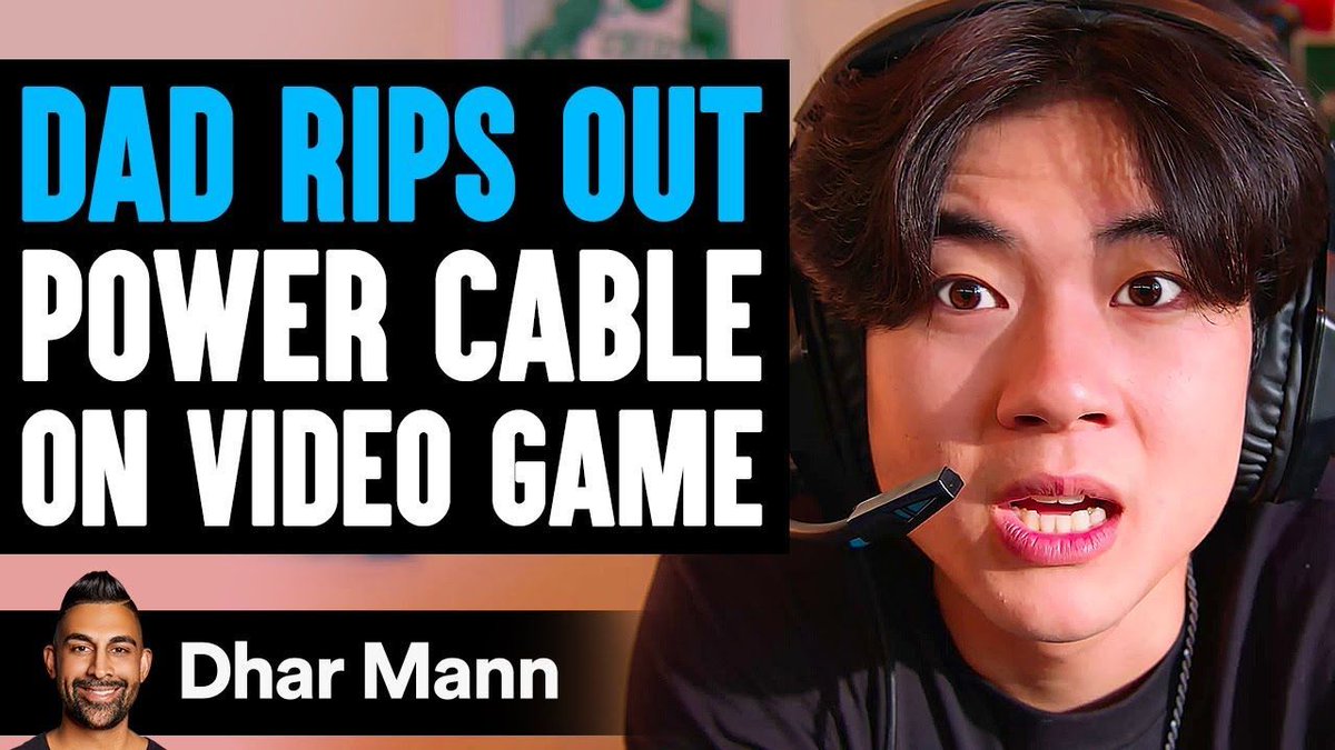 Dad RIPS OUT Power Cable On VIDEO GAMES, What Happens Next Is Shocking | Dhar Mann Studios buff.ly/3IGVgeC
