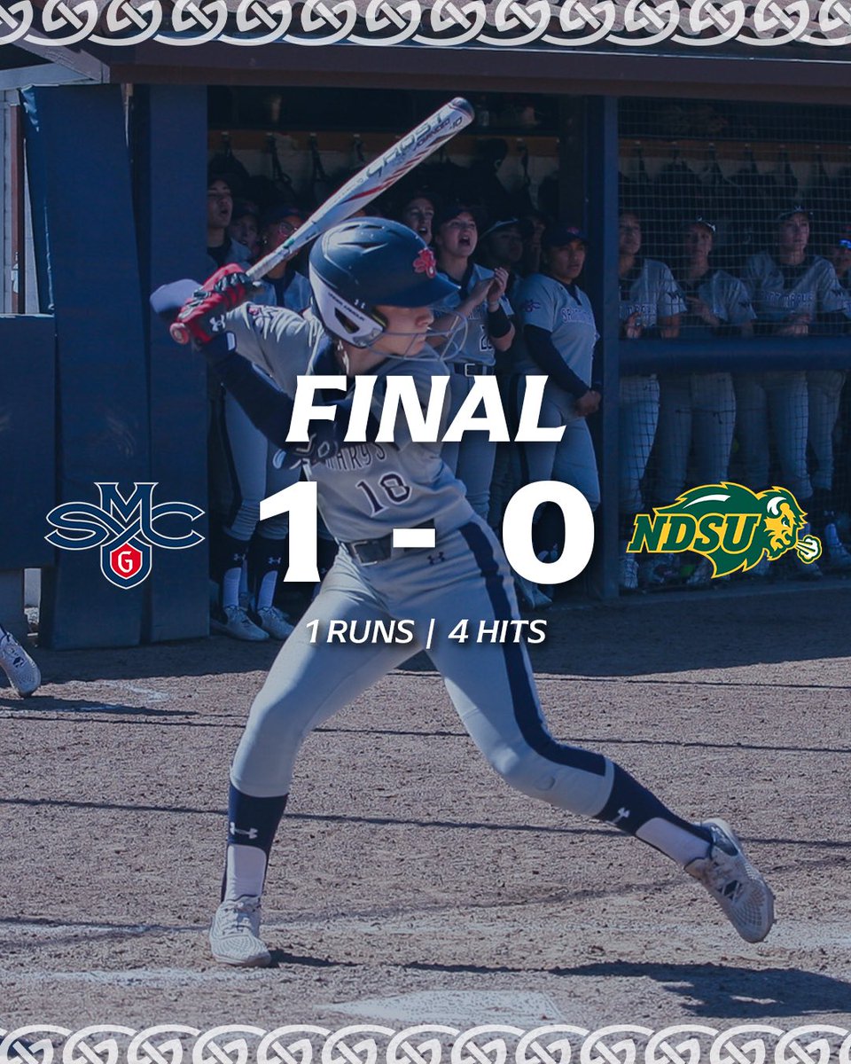 FINAL | SMC 1 - NDSU 0

We ❤️ a walkoff!

Alex Cutonilli drives one to right field and brings in Tori Cervantes to give the Gaels the 1-0 victory 👏

#GaelsRise