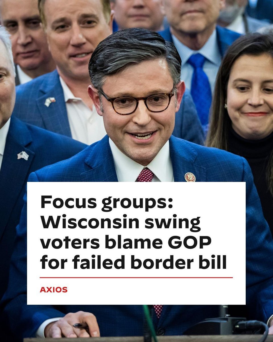 Turns out voters blame the party that killed the border deal for... killing the border deal