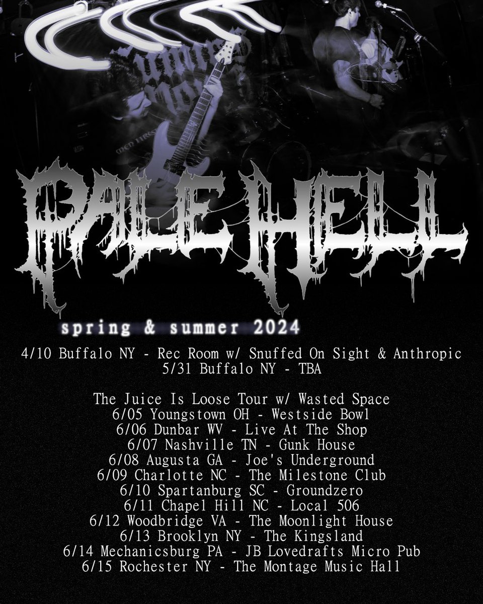 ripping some gigs this spring and summer