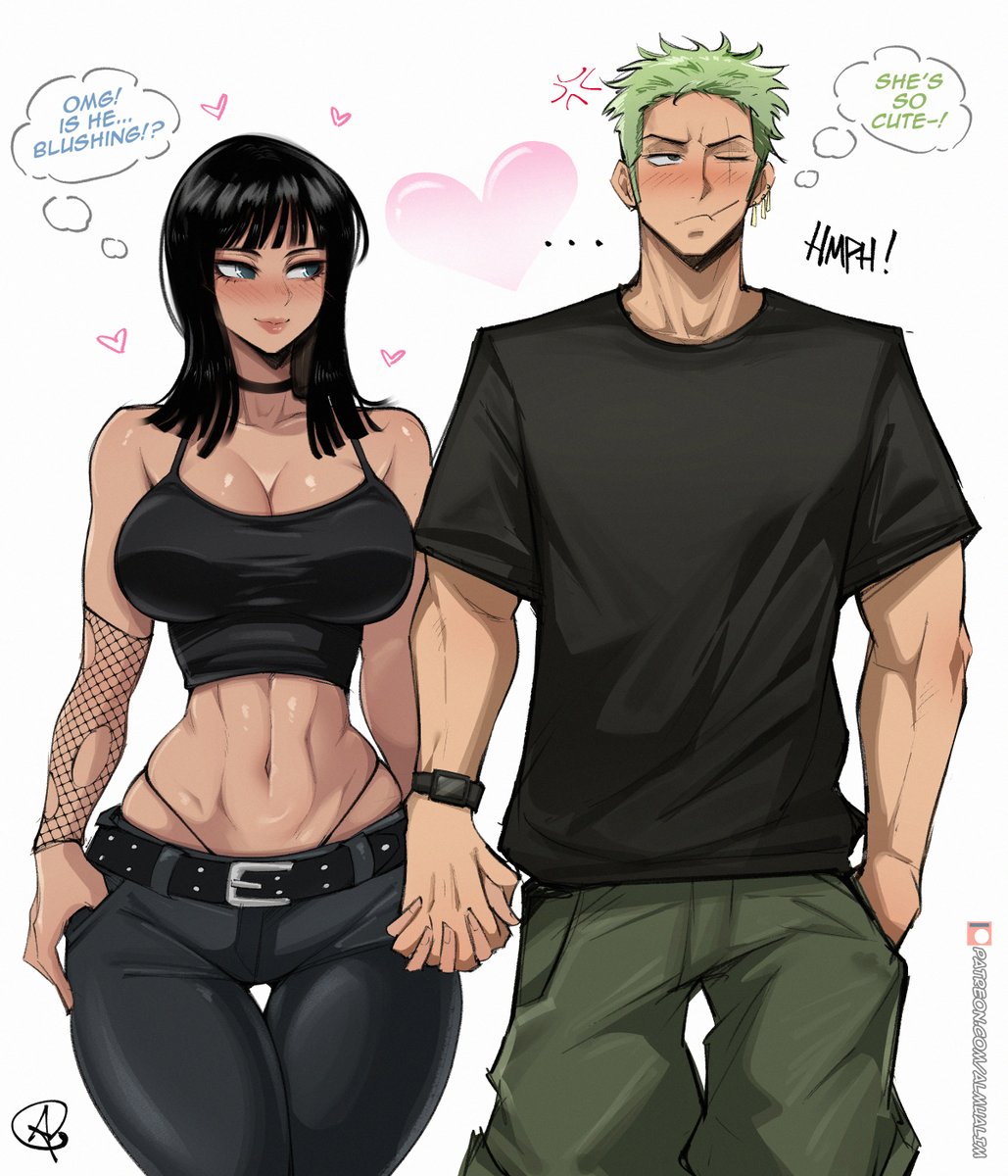 Almualim_'s tweet image. zoro &amp;amp; robin ✨

#ONEPIECE
