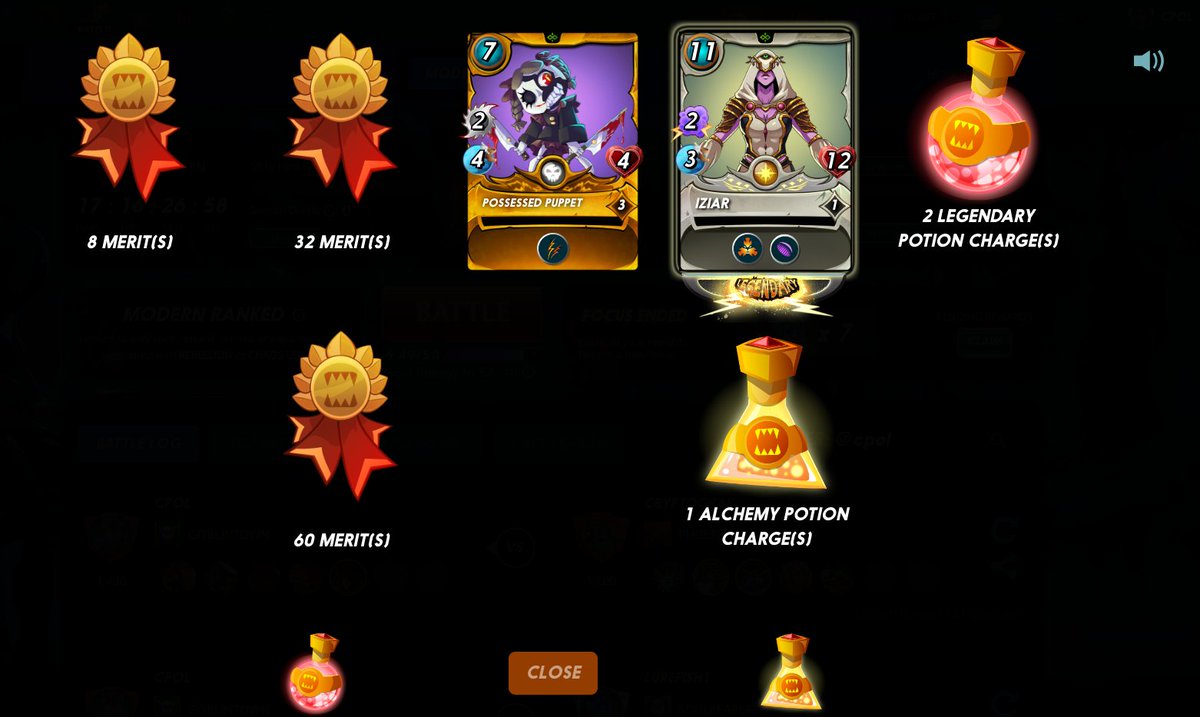 cpolsilver's tweet photo. Guess who got an Iziar... Yes, this guy!!! Thank you so much,  #Splinterlands!! https://t.co/NWp3WqkuID