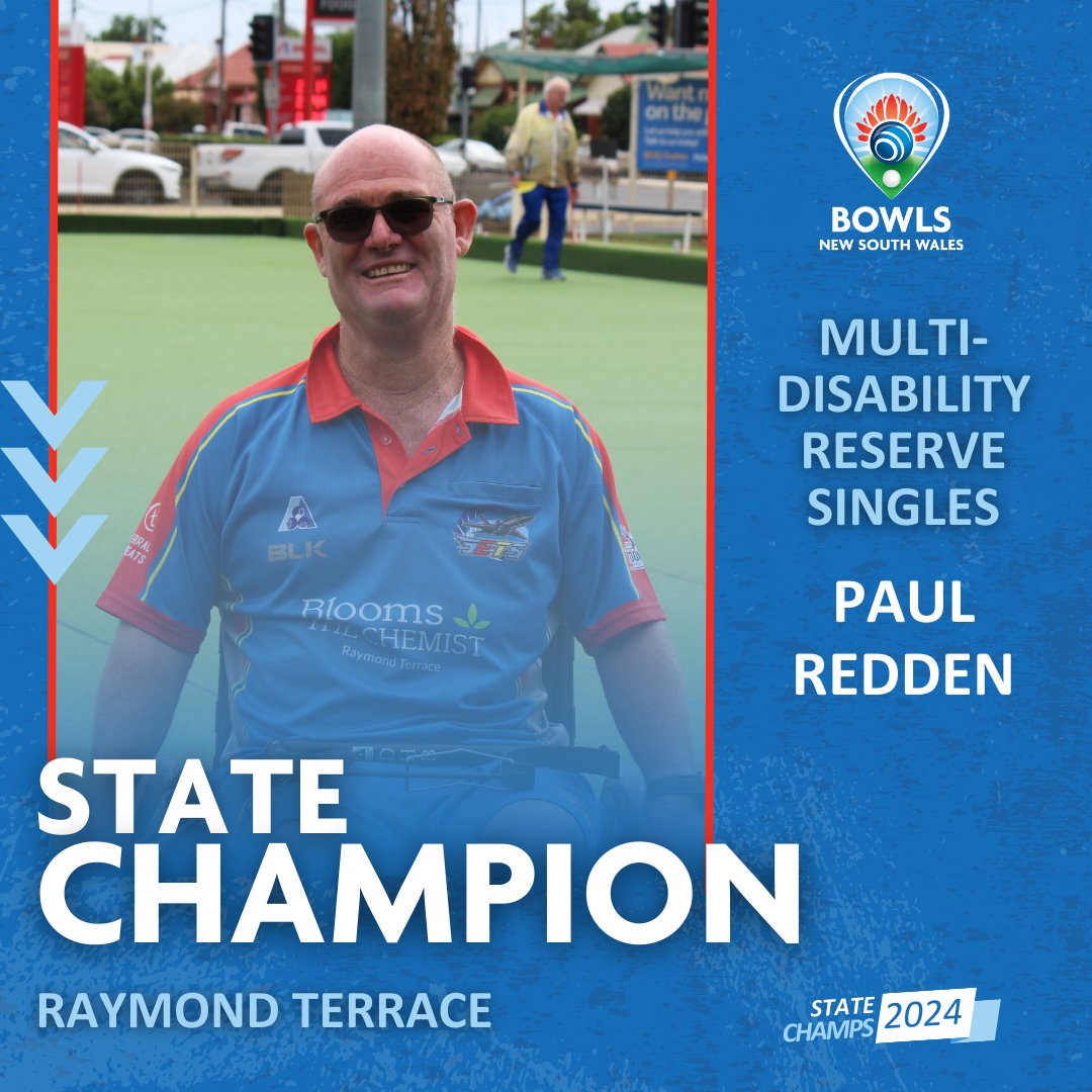 Introducing your Multi-Disability Reserve Singles Champion 🏆

#BowlsNSWStateChamps