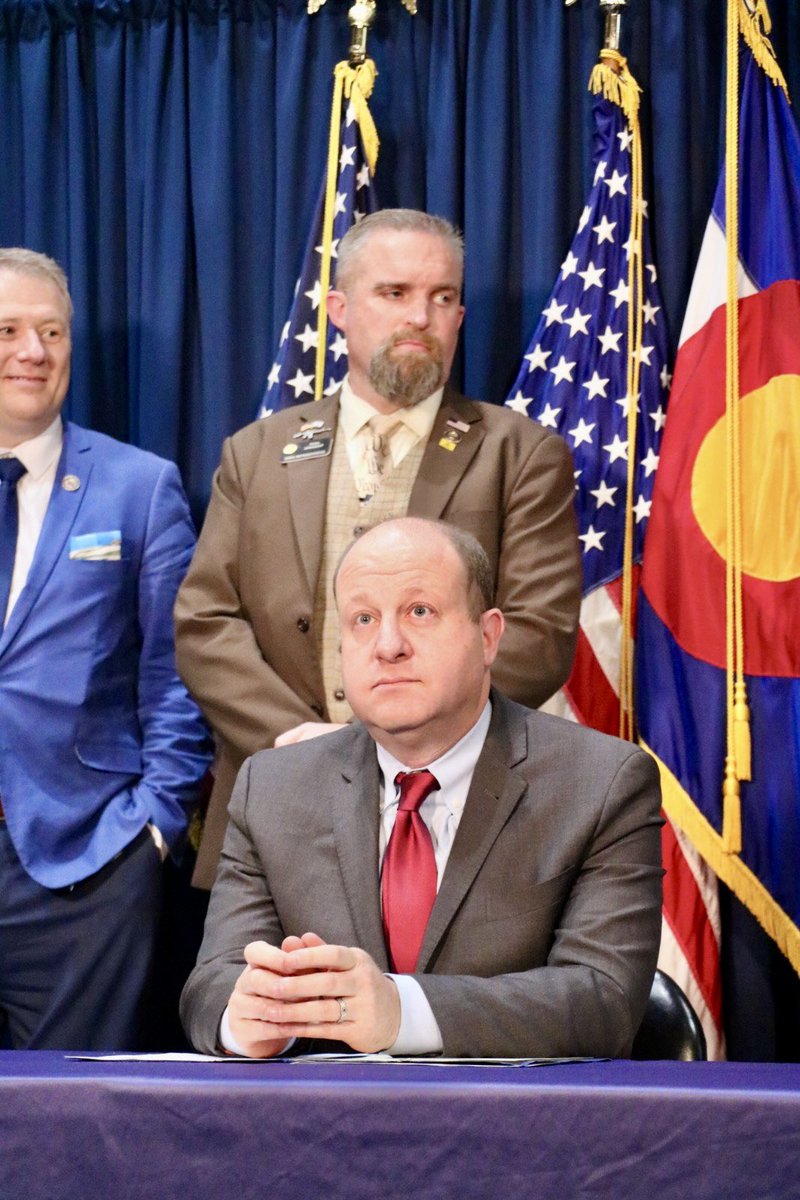 RepRyanArmagost's tweet image. #TeamArmagost had a bill signed into law today…
leg.colorado.gov/bills/hb24-1016
HB24-1016
“Defined Personnel for Emergency Telephone Services” was signed into law, officially classifying Emergency Dispatchers as First Responders!!!
🇺🇸🚨🚑🚒🚓☎️🚨🇺🇸
#911dispatcher 
#firstresponders