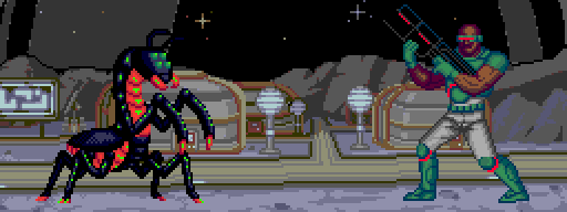 studiodidakus's tweet photo. When I was a kid playing Shining Force, I was absolutely blown away when I saw the battle animated cutscenes with their huge, well animated characters attacking. So it was natural to invest a lot to have animated cutscenes in my game. It's more pratical to go side view, though. https://t.co/QABqtdkSR1
