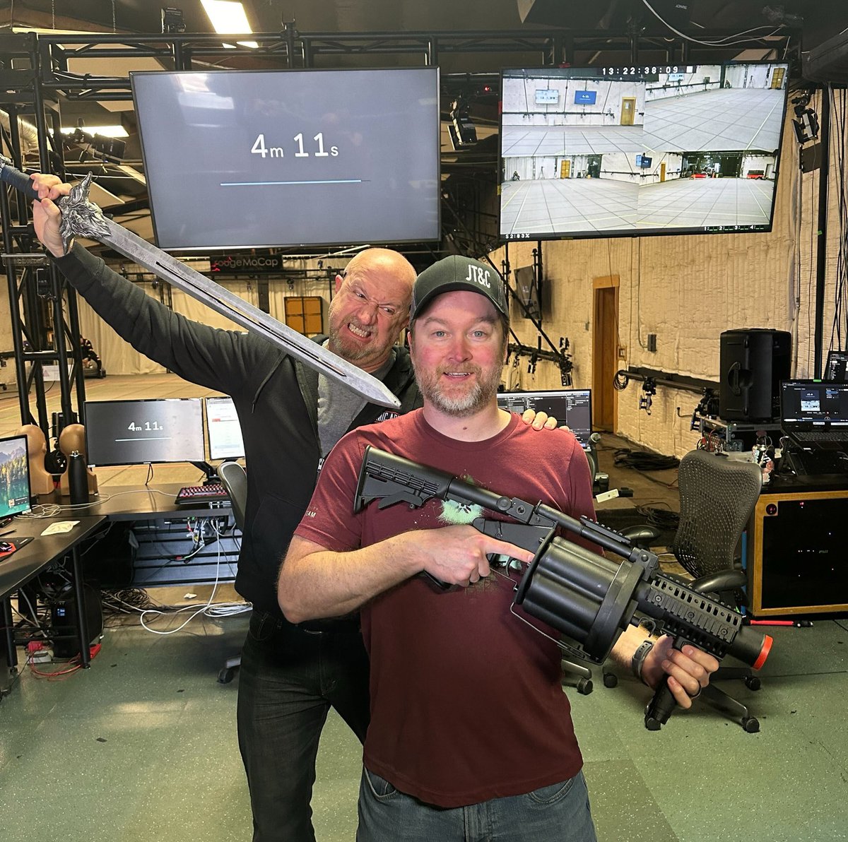 AtomicArcadeStu's tweet image. That’s a wrap! As the week wraps up so does our MoCap shoot in Los Angeles. Thanks to Derron Ross, @FormosaInteract & @rougemocap for taking care of us and being amazing partners!