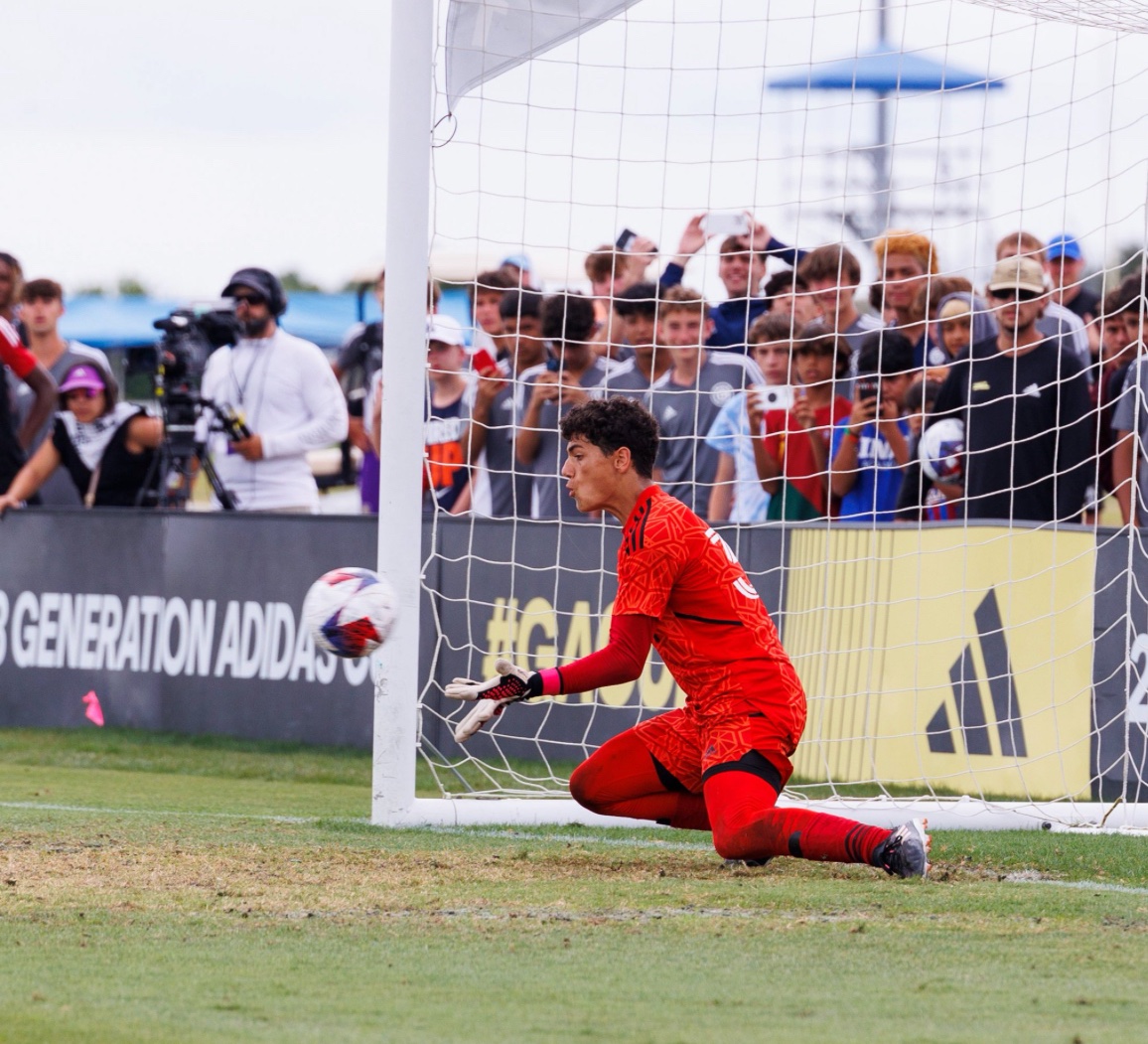 Day 8: Nico Aristizabal (‘08)

Very smooth player. Makes the game look easy. So calm in net. Fun player to watch. Consistent and has a lot of high-end tools. Has high upside.

The one thing missing in his game is above average height, but he may be the rare smaller keeper who can
