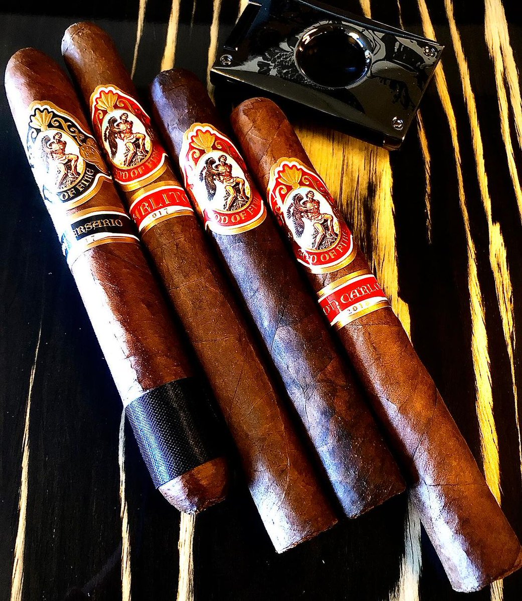 Happy God of Fire Fuente Friday!!!🔥 Which God of Fire cigar variation is your favorite?

 #godoffire #fuentecigars #arturofuente
\ #cigar #cigars #cigarlife #cigaraficionado #botl #cigarporn #cigarsociety #rarecigars #regencycigar #cigarnoise #luxurycigars #godoffirecigars