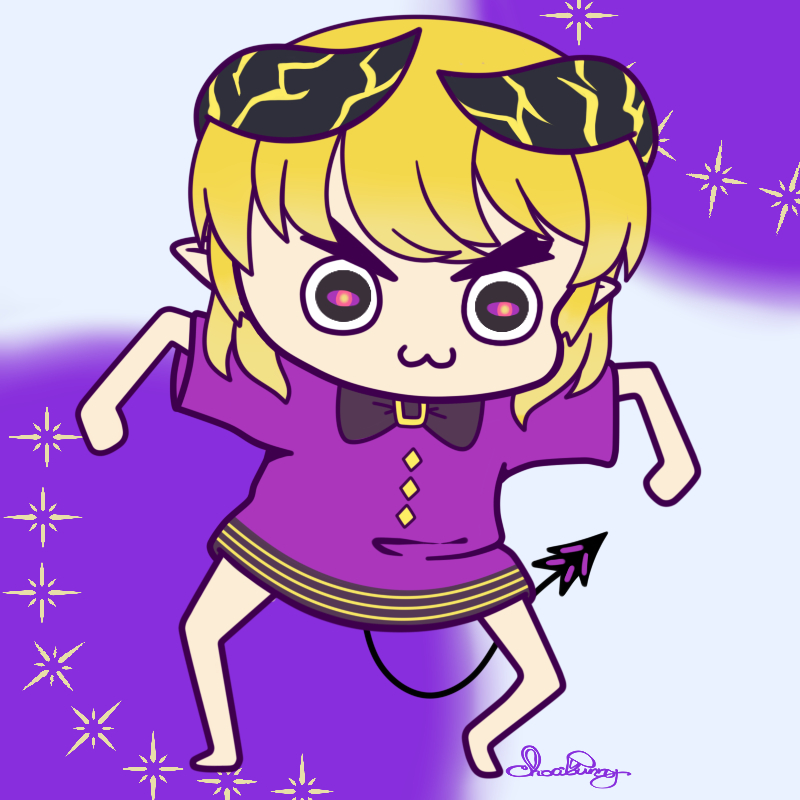 Chocibunny's tweet photo. Thank chuu for supporting @Allen125mm ๐ here's your Gwemlin of Madog~
#MaBraART #Vtuberart https://t.co/XUHLexTOEk
