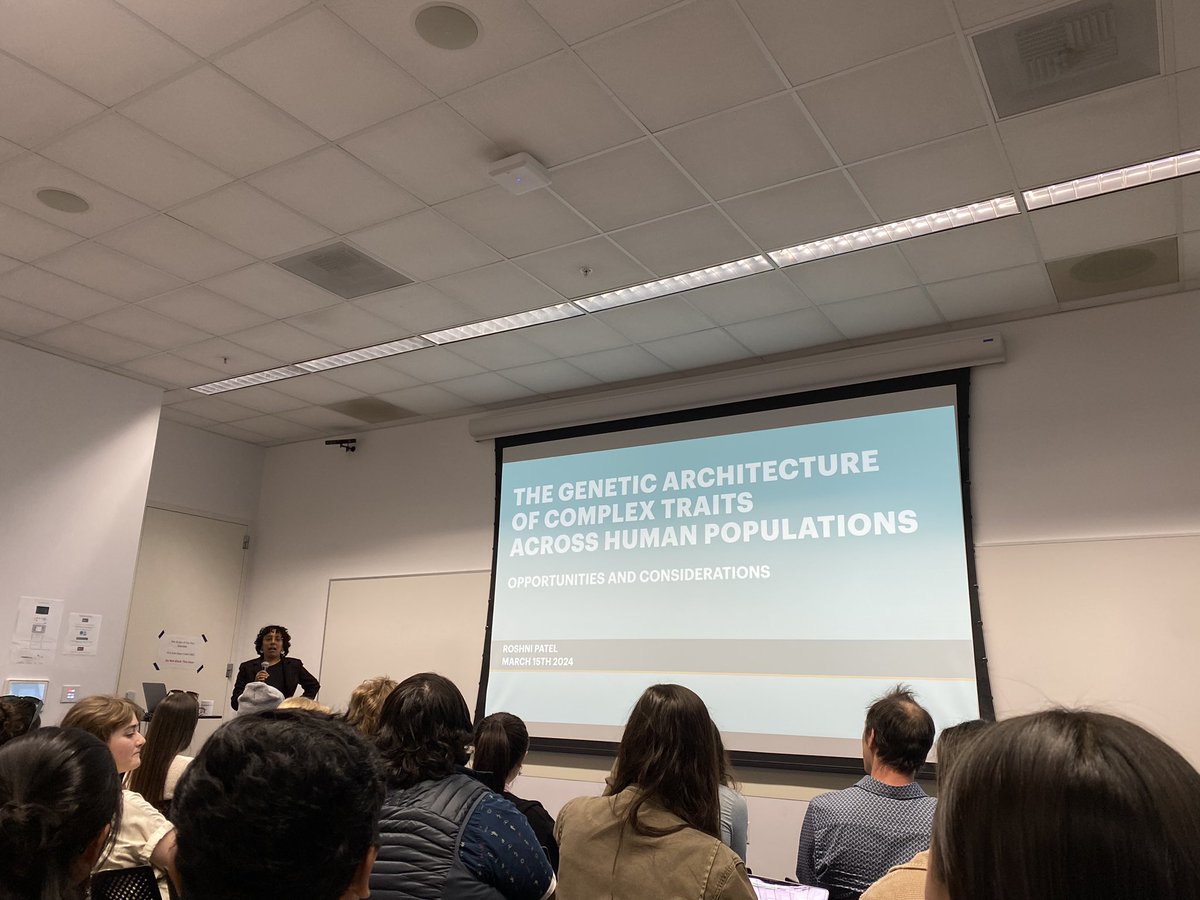 Sold out show! Congrats @RoshniAPatel on your PhD defense. You make the field of Human Genetics 🧬 a more just and equitable one through your scholarship and dedication to education