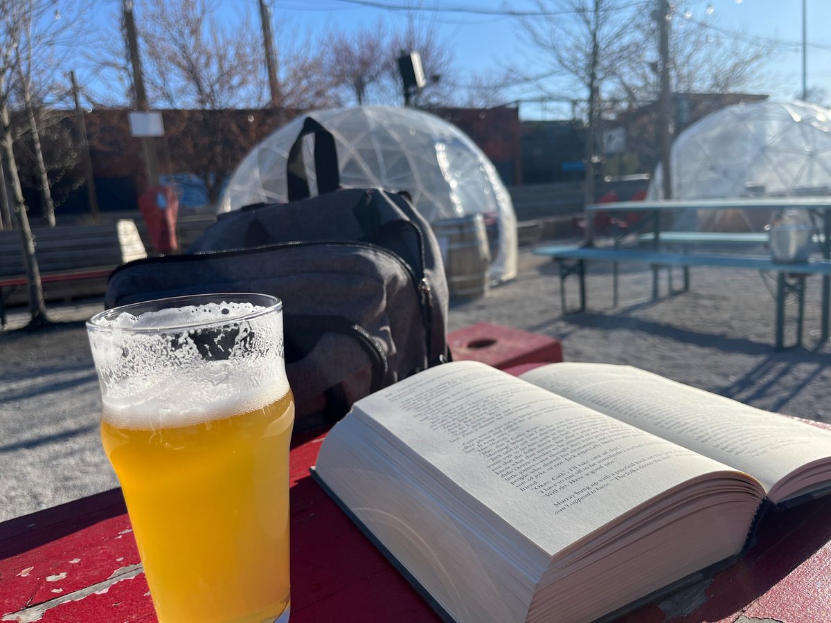 #375 <a href="/LandGrantBeer/">Land-Grant Brewing Co.</a> 

Now we are talking.  Great outdoor space, gorgeous day, great hazy. 

Finished a good book too.