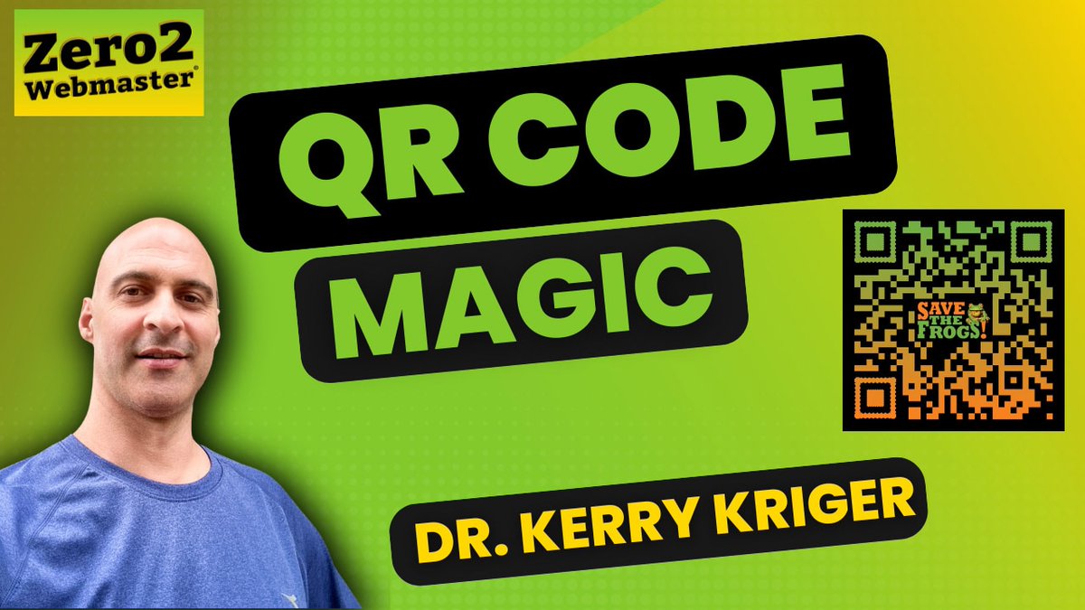 zero2webmaster's tweet image. Calling all graphic designers and marketers...say goodbye to ugly QR codes! Watch our newest tutorial and learn How To Create Stylish QR Codes For Print Materials:
zero2webmaster.com/qr-codes

#Zero2Webmaster #QRCode #graphicdesigners #branding @kerrykriger