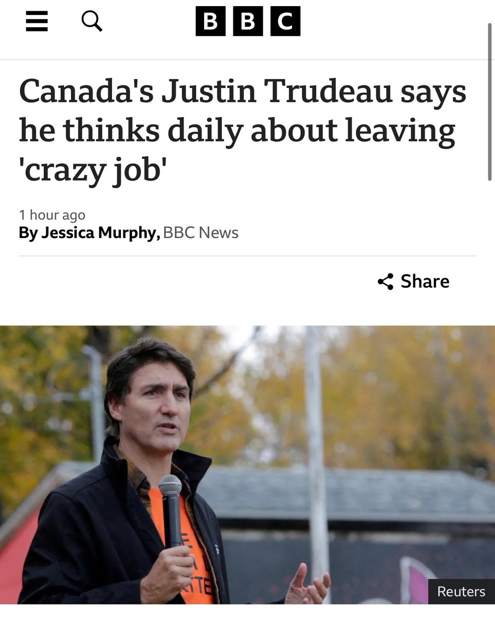 MikeBarrettON's tweet image. Trudeau says being PM is “super boring”

Sorry to bore you Justin, but after 8 years with you as PM, people can’t afford to feed or house themselves.

Wake up - spike the hike on gas, groceries &amp;amp; home heating.

Better yet - leave the “crazy job” &amp;amp; @PierrePoilievre will #AxeTheTax