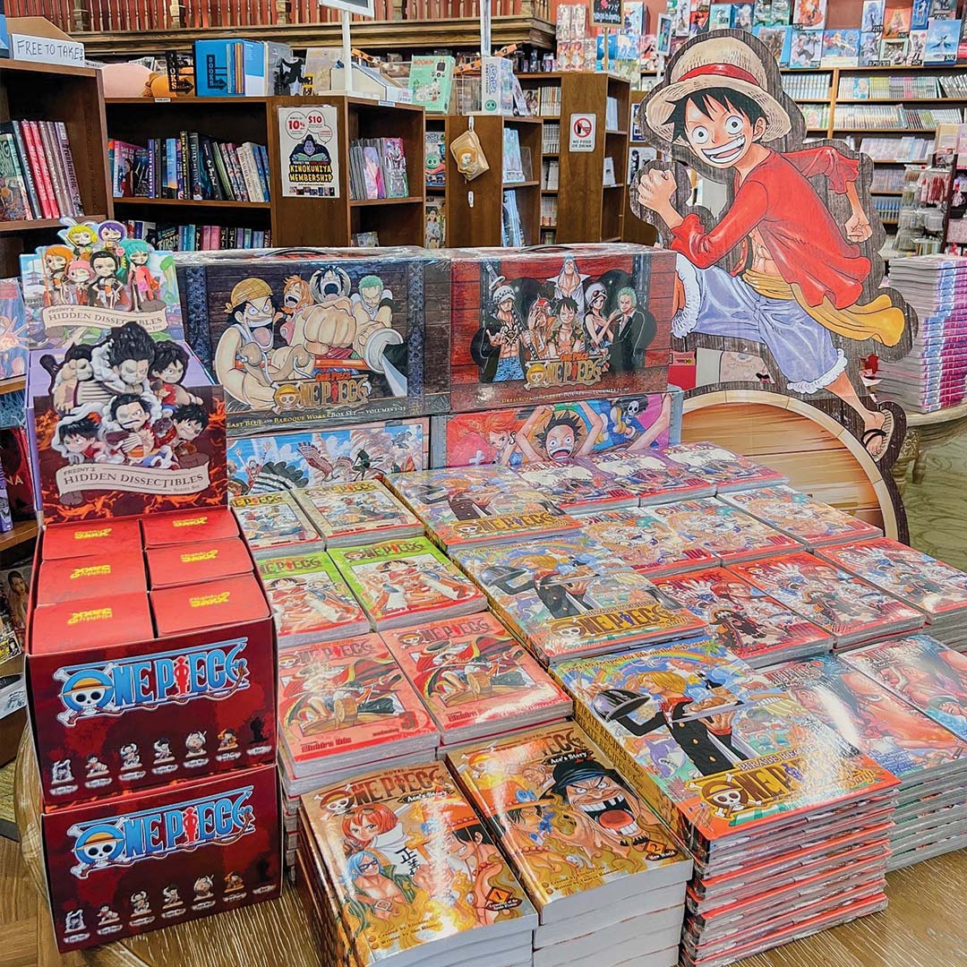 KinokuniyaUSA's tweet photo. Online and in-store 30% Off One Piece books by @VIZMedia sale ends 3/18! Sail to your local Kino, join Luffy, and receive 1 bonus item with in-store purchase of One Piece book by VIZ while supplies last! 🏴‍☠️📚

https://t.co/syg0kph7GW

*Must be member to receive discount in-store. https://t.co/17KZsKI4er